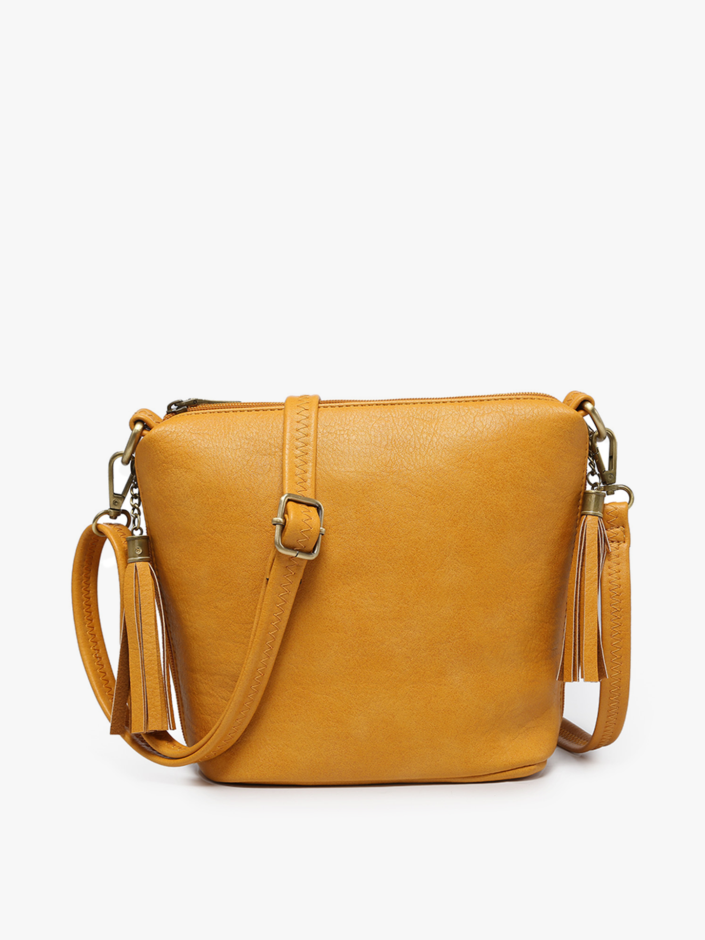 Double tassel crossbody