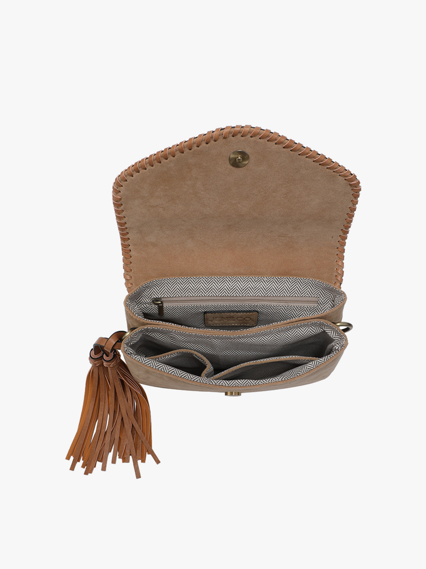 Suede Crossbody