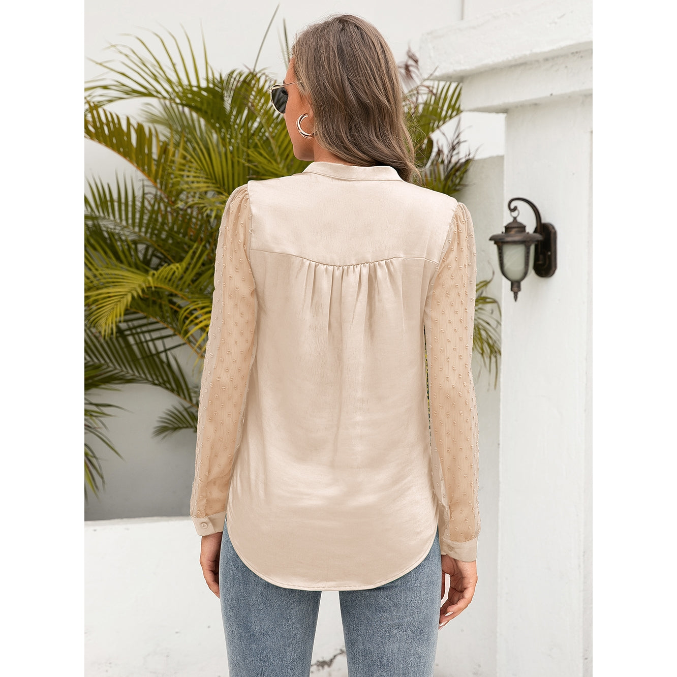 Whitney Satin Blouse