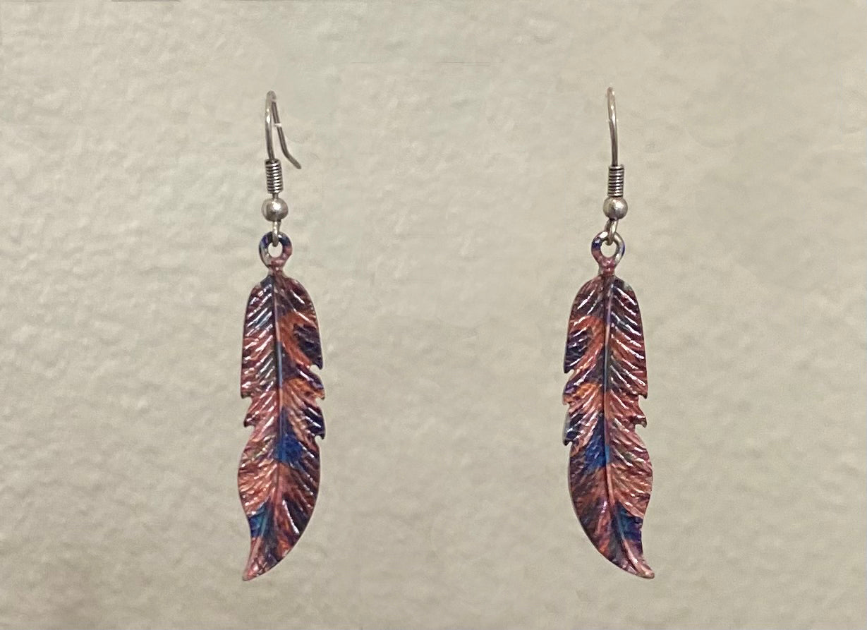 Feather dangles